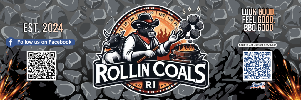 Logo for Rollin Coals BBQ