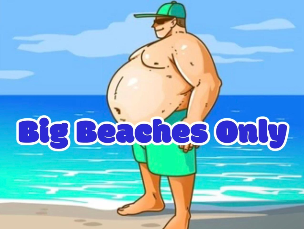 Logo for Big Beaches Only