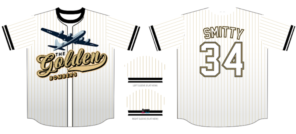 The Golden Bombers Official Jersey