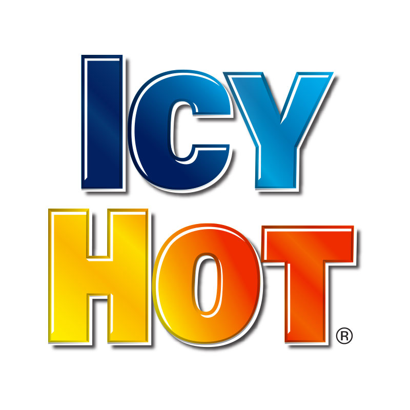 Logo for Icy Hot and Ibuprofen