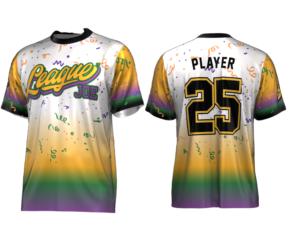 King Cake Sluggers Official Away Jersey