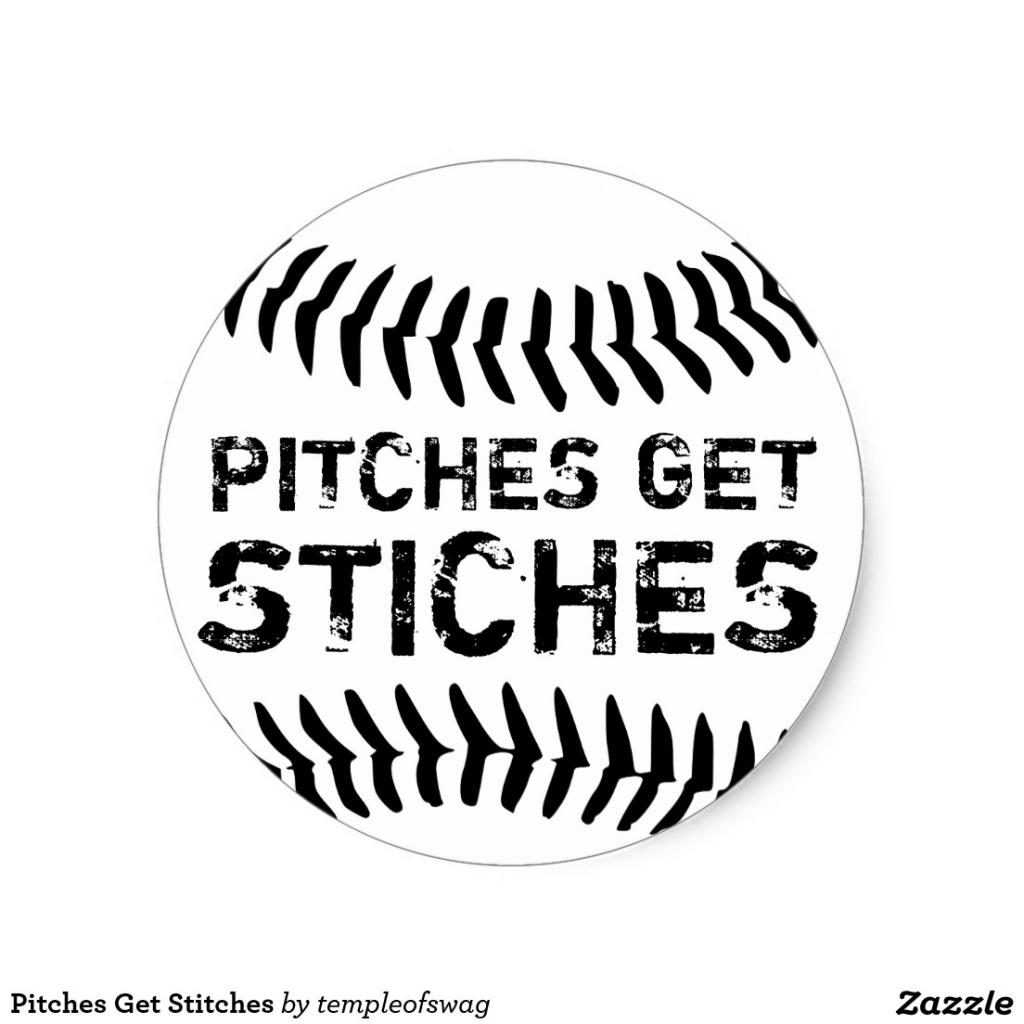 Logo for Pitches Get Stitches