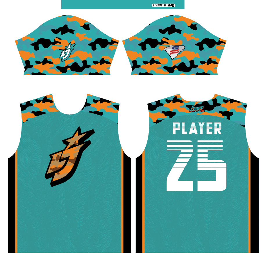 Salty Beaches Official Away Jersey