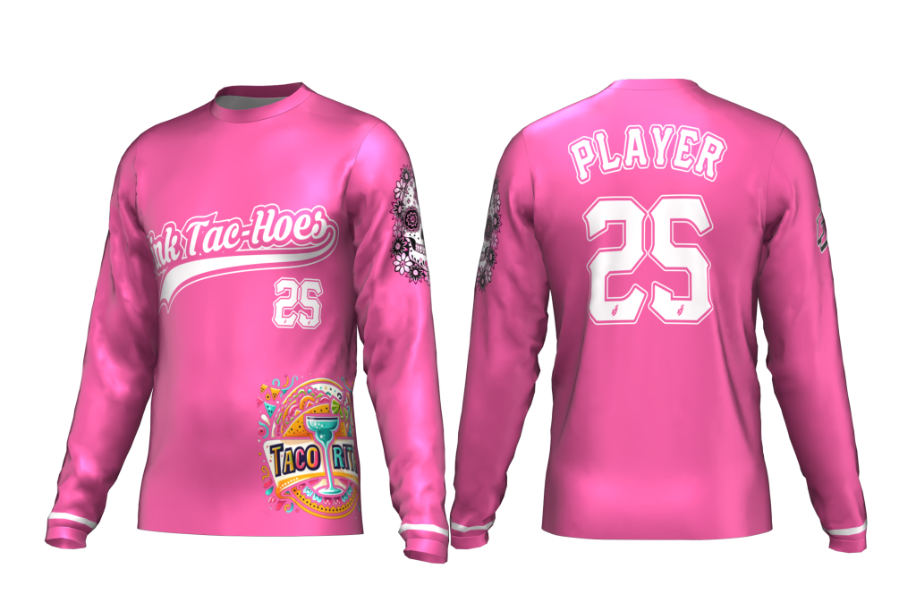 Pink Tac-Hoes Official Jersey