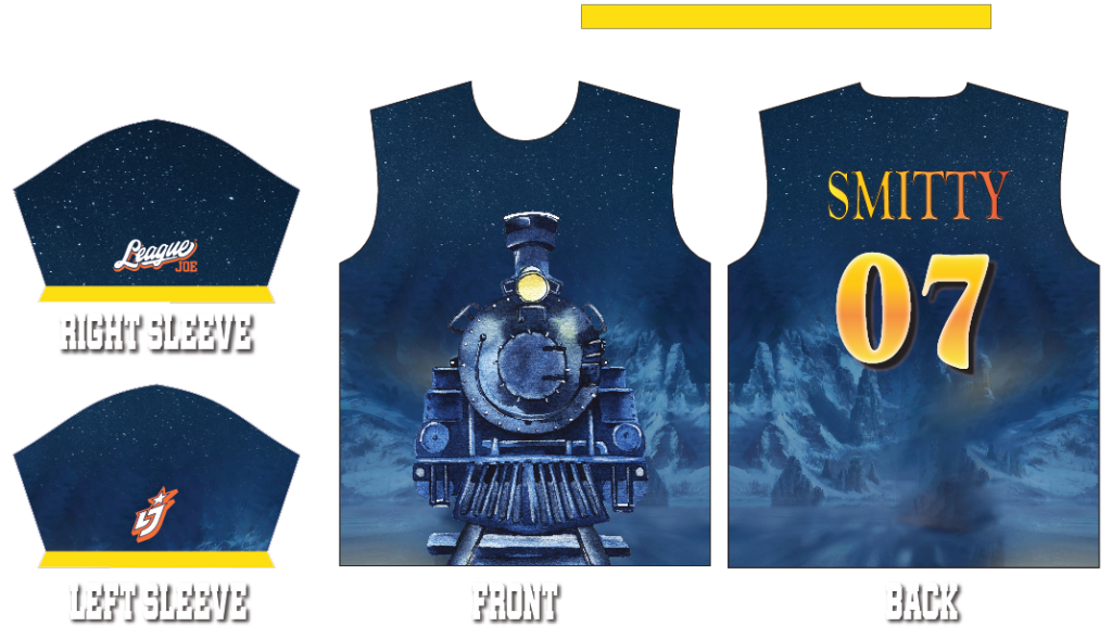 Polar Express Official Away Jersey