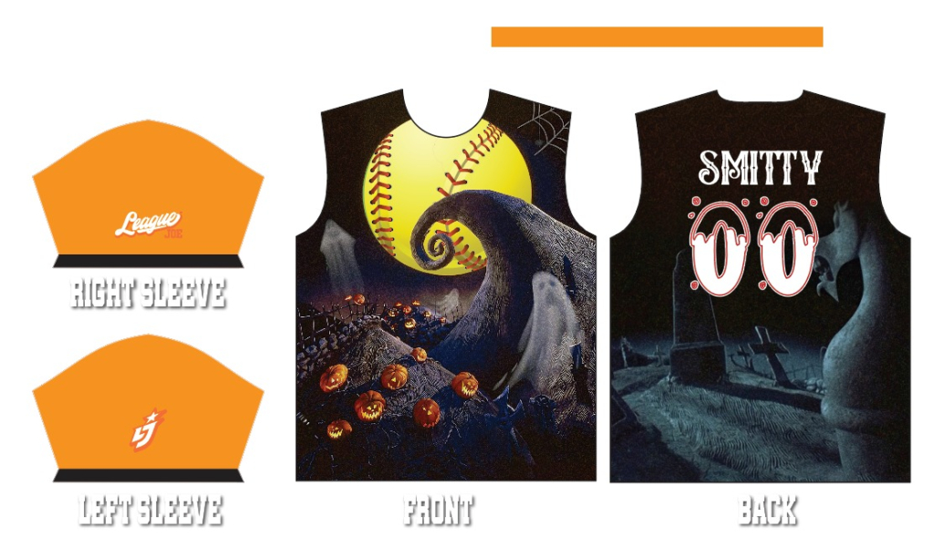 Nightmare Before Christmas Official Away Jersey