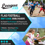 Flag Football 7v7 Draft League Logo