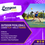 Outdoor Pickleball League Logo