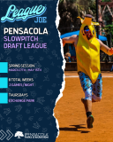 Pensacola Slowpitch Draft League Logo