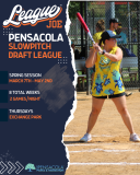 Pensacola Slowpitch Draft League Logo