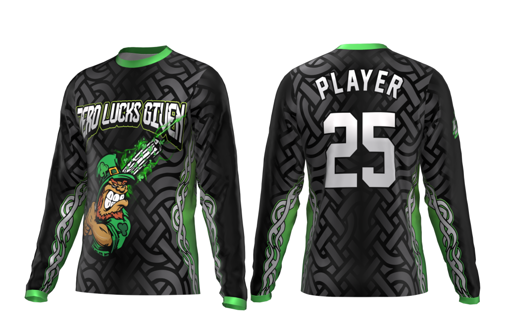 Zero Lucks Given Official Jersey